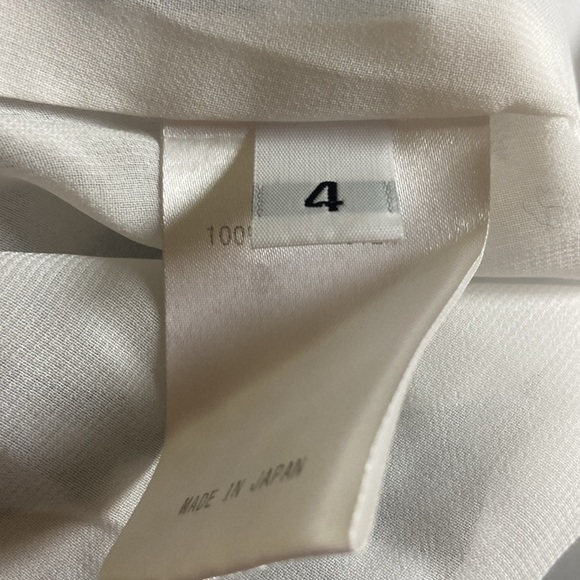 Adeam Floral Asymmetric Dress Sz 4 - Picture 6 of 7